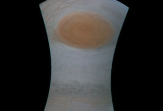 木星大红斑近照首次曝光 比地球大1.3倍