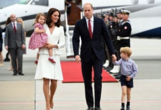 小公主王子随威廉凯特出访 英国拉拢欧洲