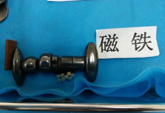 孩子吞下过的物件：图钉电池硬币磁铁啥都有