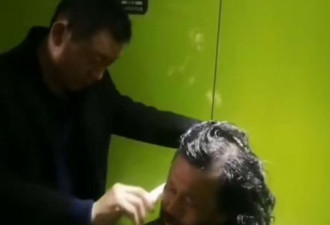 上海流浪大师搬家造型师做头发 换装后判若两人