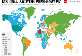 世界偏见地图：上大学去美国，买炒锅找中国