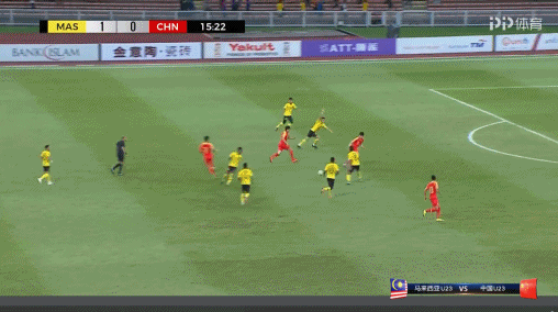 两度落后又两度扳平！国奥2:2马来西亚过首关
