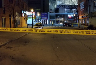 多伦多市中心两人发生争执 一人被刺受伤