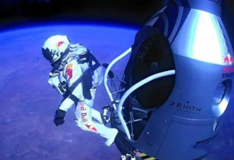 谷歌副总裁玩4万米太空跳伞 下落突破音速！