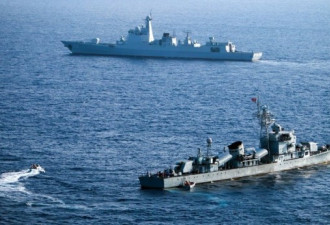 中俄海上2017军演 中方舰艇抵波罗的斯克