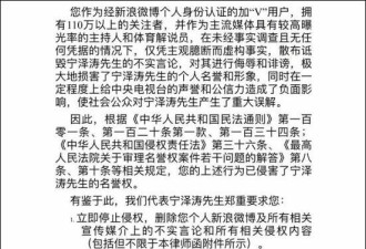 宁泽涛状告央视解说：谣言、网络暴力何时休？