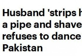 女子因拒绝为丈夫同事跳舞 遭当众剥衣暴打剃头