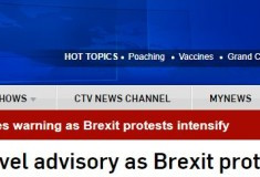 加拿大对英国发布旅行警告！暴乱、游行、袭击