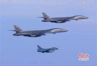 韩美启动对朝鲜威慑措施 部署轰炸机及萨德系统