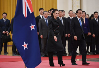 新西兰总理访华一日行 提棘手的问题