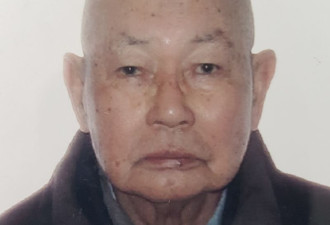 士嘉堡华裔老翁今晨失踪 警呼吁市民帮忙寻找