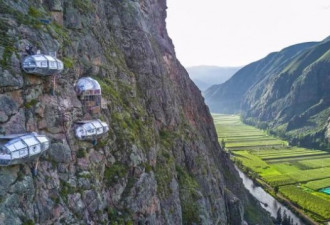 世界上最刺激的酒店建造在百米悬崖之上