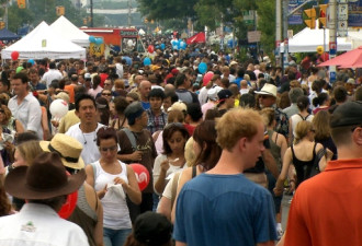 Danforth美食节逾百万人参加 市区封路