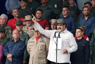 蓬佩奥再威胁推翻马杜罗 委内刚宣布扩民兵百万