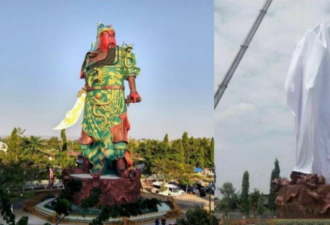 印尼穆斯林要求拆关公像是华人掌控国家的象征