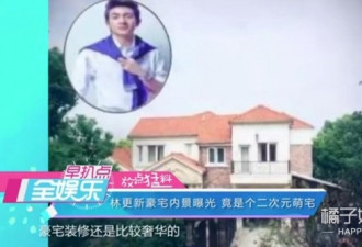 林更新上海三层别墅曝光,家里最多的东西竟然是