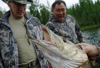 普京森林中追赶一条狗鱼2小时 死活射不中