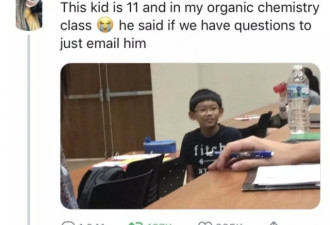 11岁华裔少年碾压大学生：若有不懂的可以问我