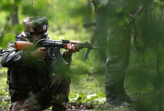 印控克什米尔再度交火 打死3名巴武装分子