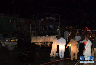 巴基斯坦军车遭炸弹袭击 致15人死亡30人受伤