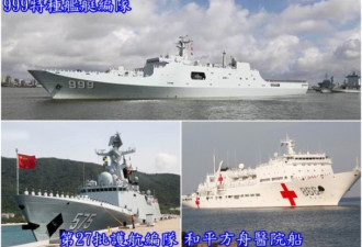 中国3个远航编队现身印度洋 防止印度截断航道