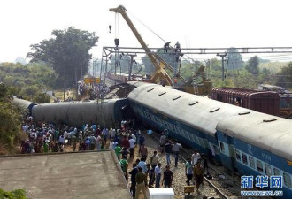 快讯：印度火车脱轨！已致23人死150人伤