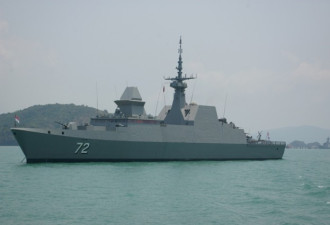 参加多国海军活动的首艘外国军舰已抵达青岛