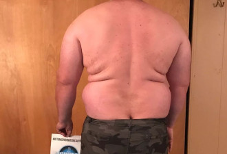 40岁发福胖老爹下决心怒减80多斤前后对比惊人