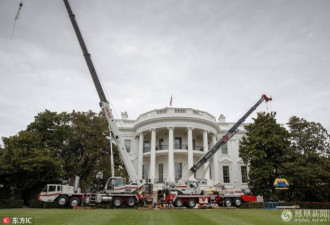 特朗普休假,白宫迎70年以来最大规模装修