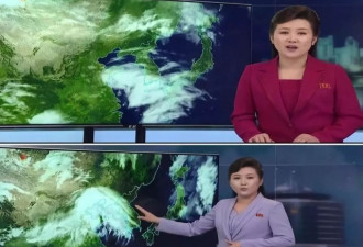 与国际接轨，朝鲜的女主持人也站起来播报了！