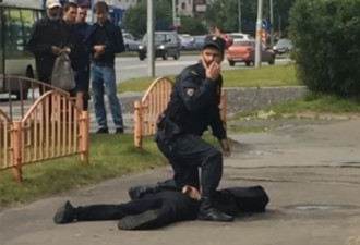 俄罗斯发生持刀袭击事件:8人伤 袭击者被打死