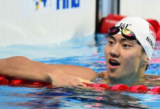 澳洲短池赛宁泽涛100自摘金 46秒14破亚洲纪录