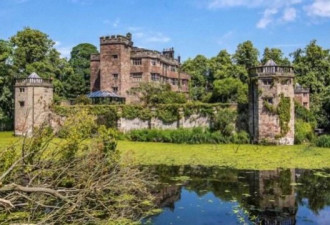 这座英国古堡卖4千多万 有护城河还有地牢