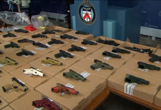 多伦多警方一周内已回购500支枪