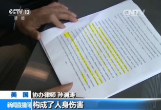 中国女子旅美遭警察暴打13年后获赔 当事人上诉