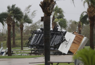 现场直击：飓风登陆后的得州墨西哥湾