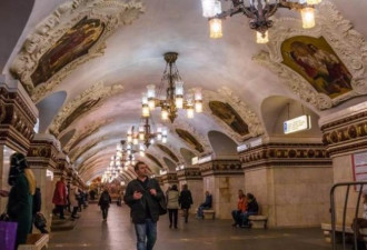 世界最美 莫斯科地下竟深藏奢华宫殿