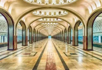 世界最美 莫斯科地下竟深藏奢华宫殿
