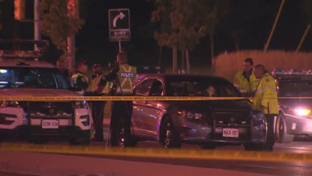 Pedestrian struck
