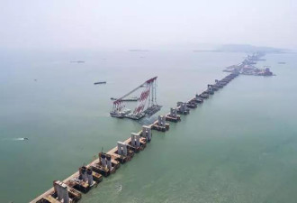 中国完成“不可能的任务” 跨海大桥获突破