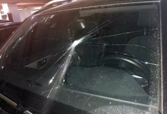杭州一男子怀疑老婆出轨砸奔驰车泄愤 结果。。