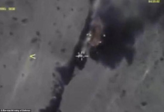 俄军空袭现场曝光 200名IS分子变成灰