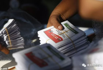 印尼大选，点选票的工作人员已有272人过劳死