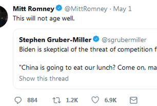 拜登突然说&quot;中国吃不了美国午餐&quot; 华盛顿已吵翻