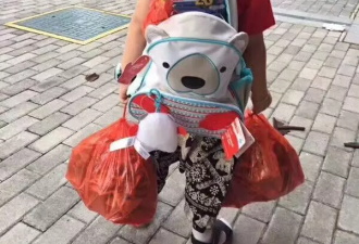开学第一天"背大葱的小男孩"火了 书包里都是货