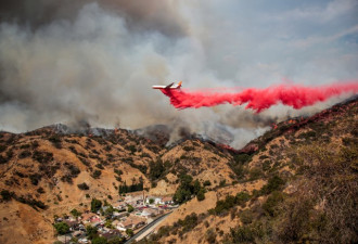 现场照片直击:洛杉矶山火已经烧成这样