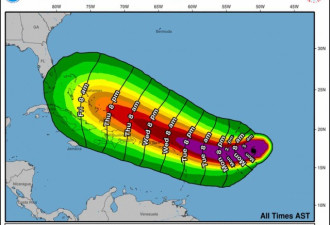 又一四级飓风接近美国!或袭击佛罗里达州