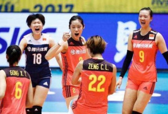 中国女排时隔16年再度登顶大冠军杯