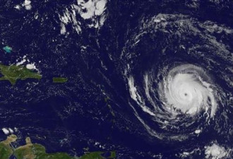 怪兽级飓风艾尔玛在加勒比海岛屿登陆