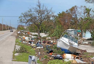 艾玛飓风酿43死 佛罗里达岛礁满目疮痍